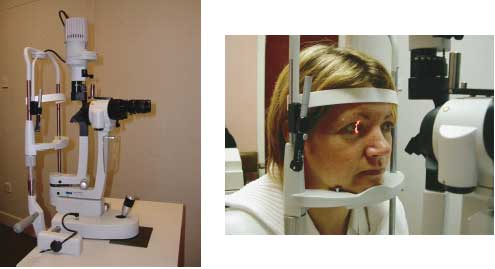 SLIT-LAMP BIOMICROSCOPY AND INDIRECT OPHTHALMOSCOPY photos